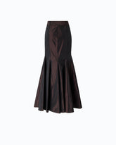 Long taffeta mermaid skirt - | Pinko