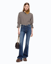 Quiet Is The New Punk striped sweater - | Pinko