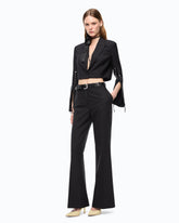 Spencer jacket with slits and laces - | Pinko
