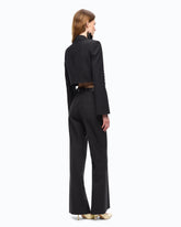 Spencer jacket with slits and laces - | Pinko