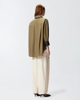 Poplin shirt with lace details - | Pinko
