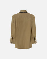 Hemd in Popeline mit Spitzendetails - | Pinko