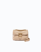 Baby Love Bag Puff Maxi Quilt New Buckle Schultertasche - Beige | Pinko
