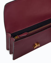 Small Love Bag One leather shoulder bag with New Buckle - Pink | Pinko