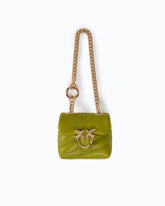 Accessoire Nano Love Bag Puff aus Nappaleder - Trasparente | Pinko