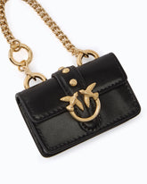 Nano Love Bag One aus Leder - Schwarz | Pinko