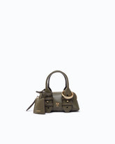 Accessoire Nano Escape Bag aus Leder - Braun | Pinko