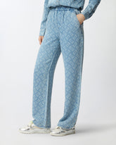 Denim jeans with Love Birds logo - Blue | Pinko