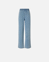 Denim jeans with Love Birds logo - Blue | Pinko