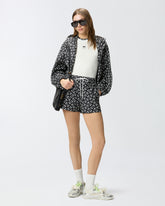 T-Shirt mit PINKO-Logo und Love Birds - Multicolor Schwarz-Weiß | Pinko