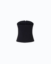 Bustier-Top mit Reißverschluss - | Pinko