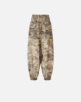 Ballonhose mit Camouflagemuster und hohem Bund - | Pinko