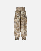 Ballonhose mit Camouflagemuster und hohem Bund - | Pinko