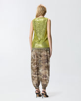 Pailletten-Tanktop - | Pinko