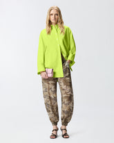 Cotton poplin shirt - | Pinko