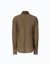 Lace shirt with pockets - | Pinko