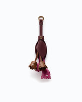 Charm keyring with flowers - | Pinko