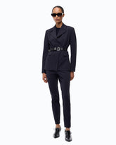 Anliegende Blazer-Jacke - Dunkelblau | Pinko