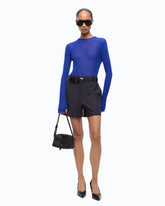 Lightweight ribbed sweater - | Pinko