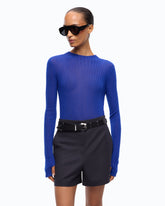 Lightweight ribbed sweater - | Pinko
