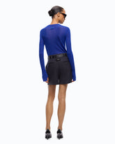 Lightweight ribbed sweater - | Pinko