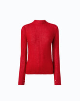 Lightweight ribbed sweater - | Pinko