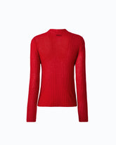 Lightweight ribbed sweater - | Pinko