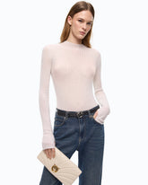 Lightweight ribbed sweater - | Pinko