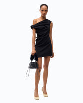 Eng anliegendes Minikleid mit Drapierungen - | Pinko