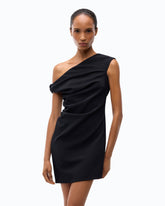 Eng anliegendes Minikleid mit Drapierungen - | Pinko
