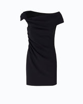 Eng anliegendes Minikleid mit Drapierungen - | Pinko