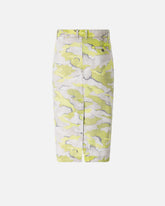 Longuette-Rock mit Camouflagemuster - | Pinko