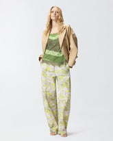 Ballonhose mit Camouflagemuster - | Pinko