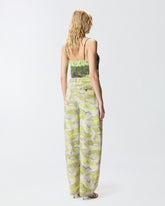 Ballonhose mit Camouflagemuster - | Pinko