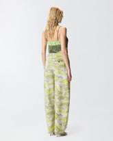 Ballonhose mit Camouflagemuster - | Pinko