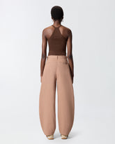 Stretch-Strickhose - Beige | Pinko