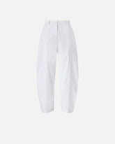 Barrelhose aus Stretch-Baumwolle - | Pinko