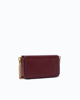 Small Love One Slouchy crossbody bag in smooth leather - Pink | Pinko