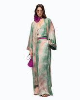 Long gradient satin kimono - | Pinko