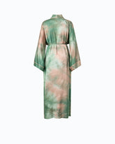 Long gradient satin kimono - | Pinko