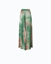 Gradient satin trousers - | Pinko