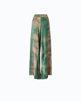 Gradient satin trousers - | Pinko