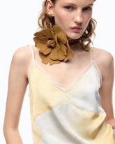 Satin-Top in verlaufender Farbe - | Pinko