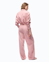 Striped trousers with drawstring waist - Trasparente | Pinko