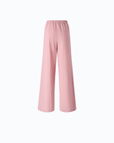 Striped trousers with drawstring waist - | Pinko