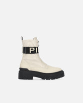 Platform boots with PINKO lettering logo - White | Pinko