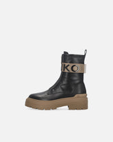 Platform boots with PINKO lettering logo - | Pinko