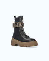 Platform boots with PINKO lettering logo - | Pinko