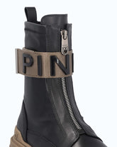 Platform boots with PINKO lettering logo - | Pinko