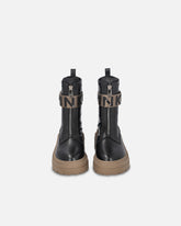 Platform boots with PINKO lettering logo - | Pinko